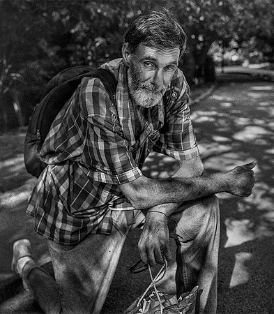 Homeless Veteran, Jay