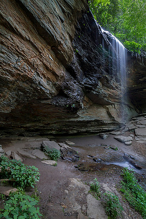 Moore Cove Falls; Brevard, NC.